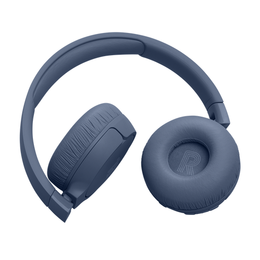 JBL Tune 670NC - Blue - Adaptive Noise Cancelling Wireless On-Ear Headphones - Detailshot 3